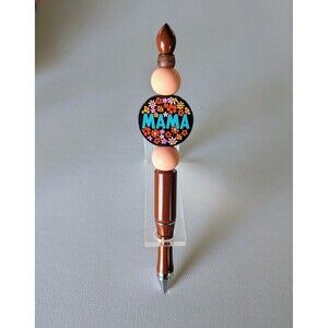 Beaded Pen: Mama